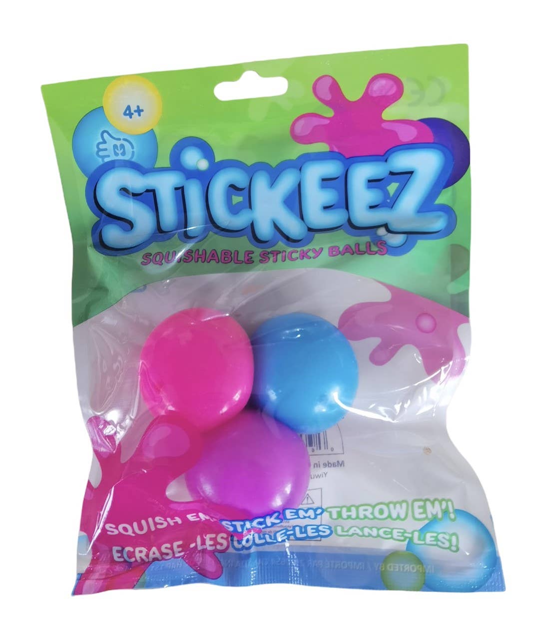 Balles Squish de Stickeez - Neon