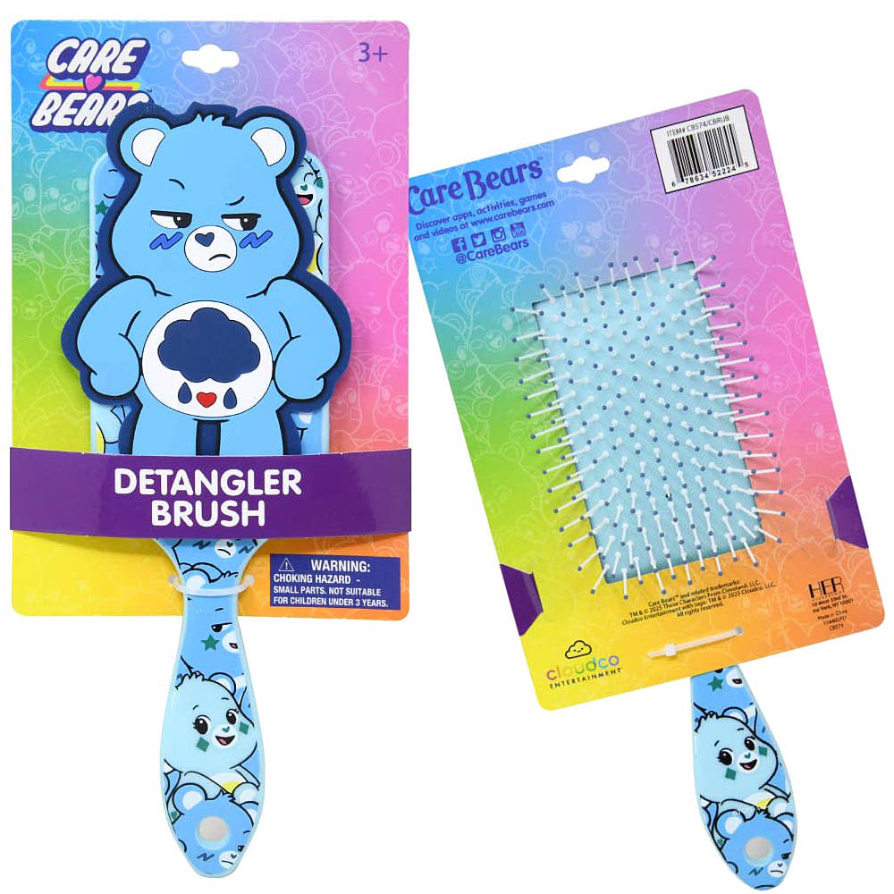 BROSSE DÉMÊLANTE EN CAOUTCHOUC EN FORME DE PERSONNAGE CARE BEARS