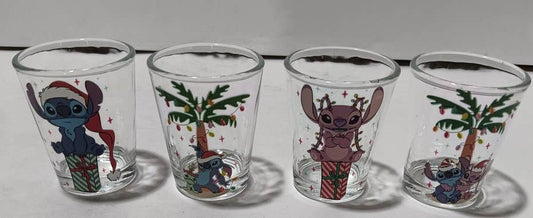 Coffret Cadeau Palm Stitch & Amis de Noël 4 pièces 1,8 oz Mini Verres