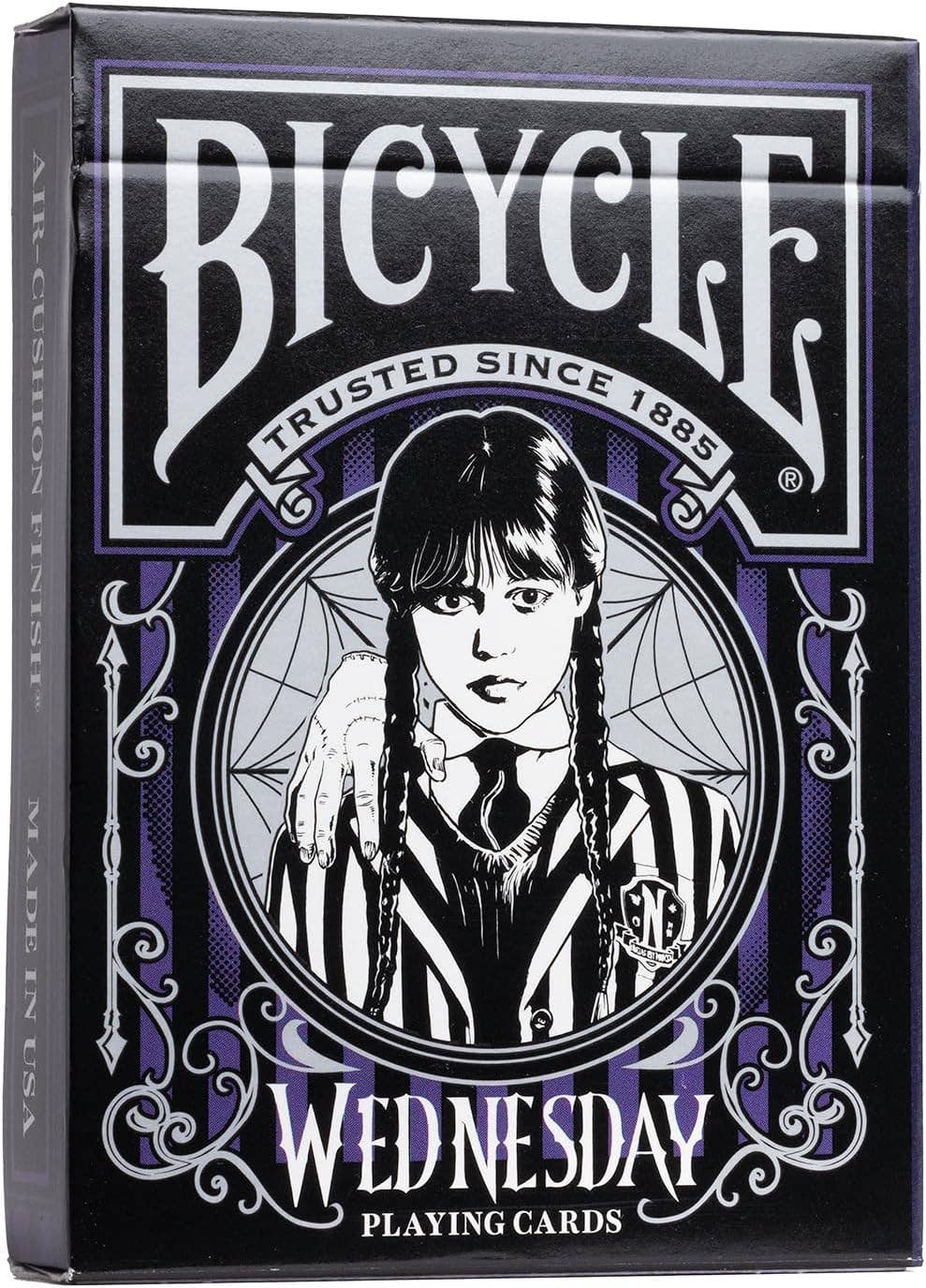Jeu de cartes Bicycle Wednesday Addams