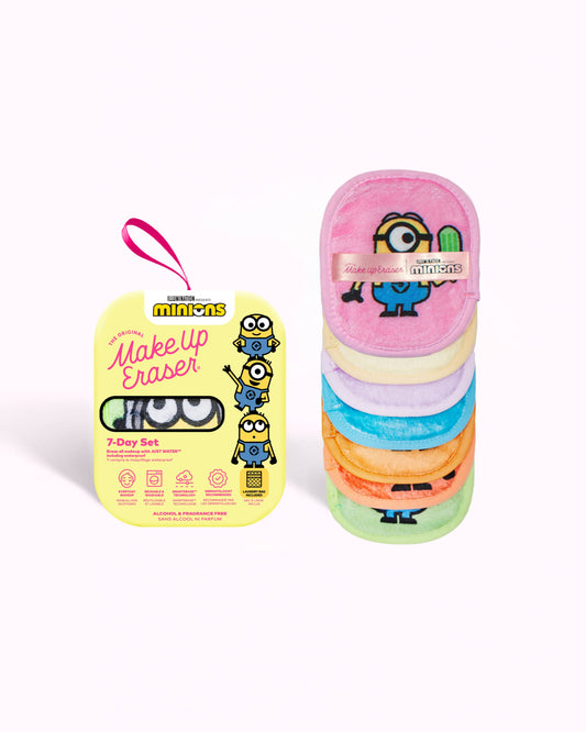Lingettes démaquillantes Coffret de 7 jours Minions