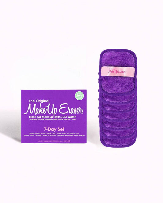 Lingettes démaquillantes Coffret de 7 jours Queen Purple