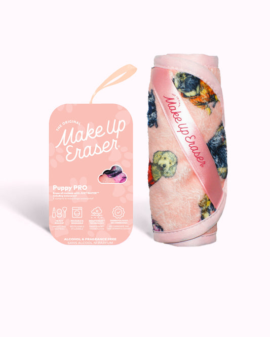 Lingette démaquillante Puppy Print MakeUp Eraser PRO | L'Amoureux des Animaux