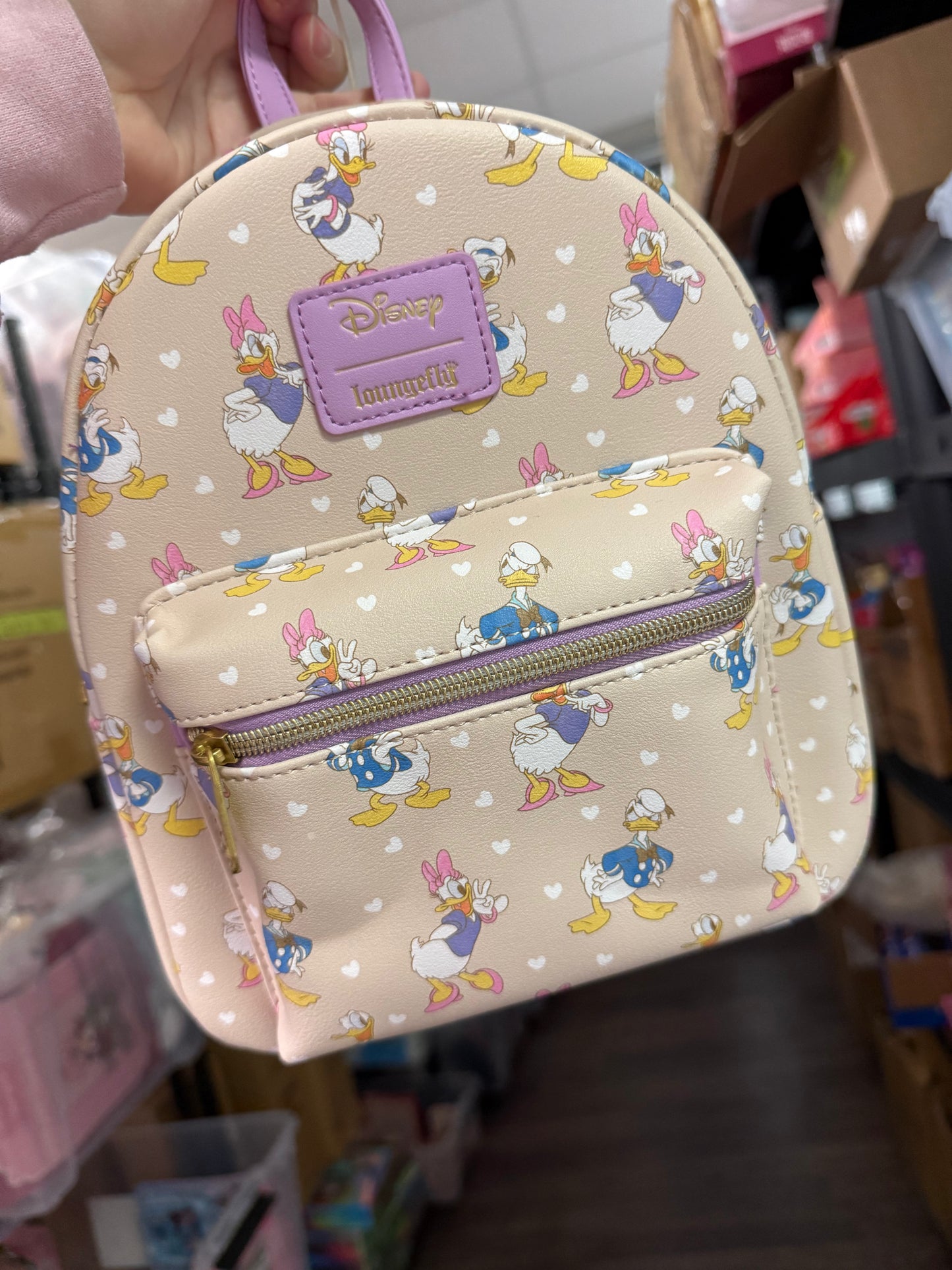 Sac à dos Loungefly Donald et Daisy (Disney)