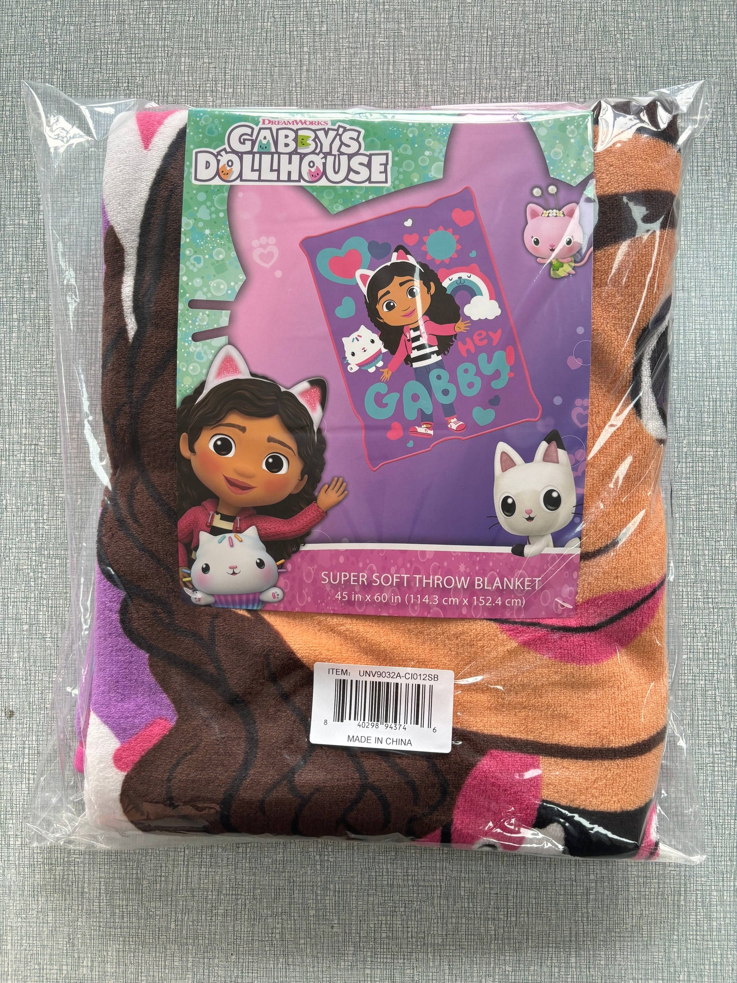 Gabby Chat - Gabby's Dollhouse Couverture 45x60