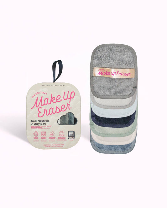 Lingettes démaquillantes Ensemble de 7 jours Cool