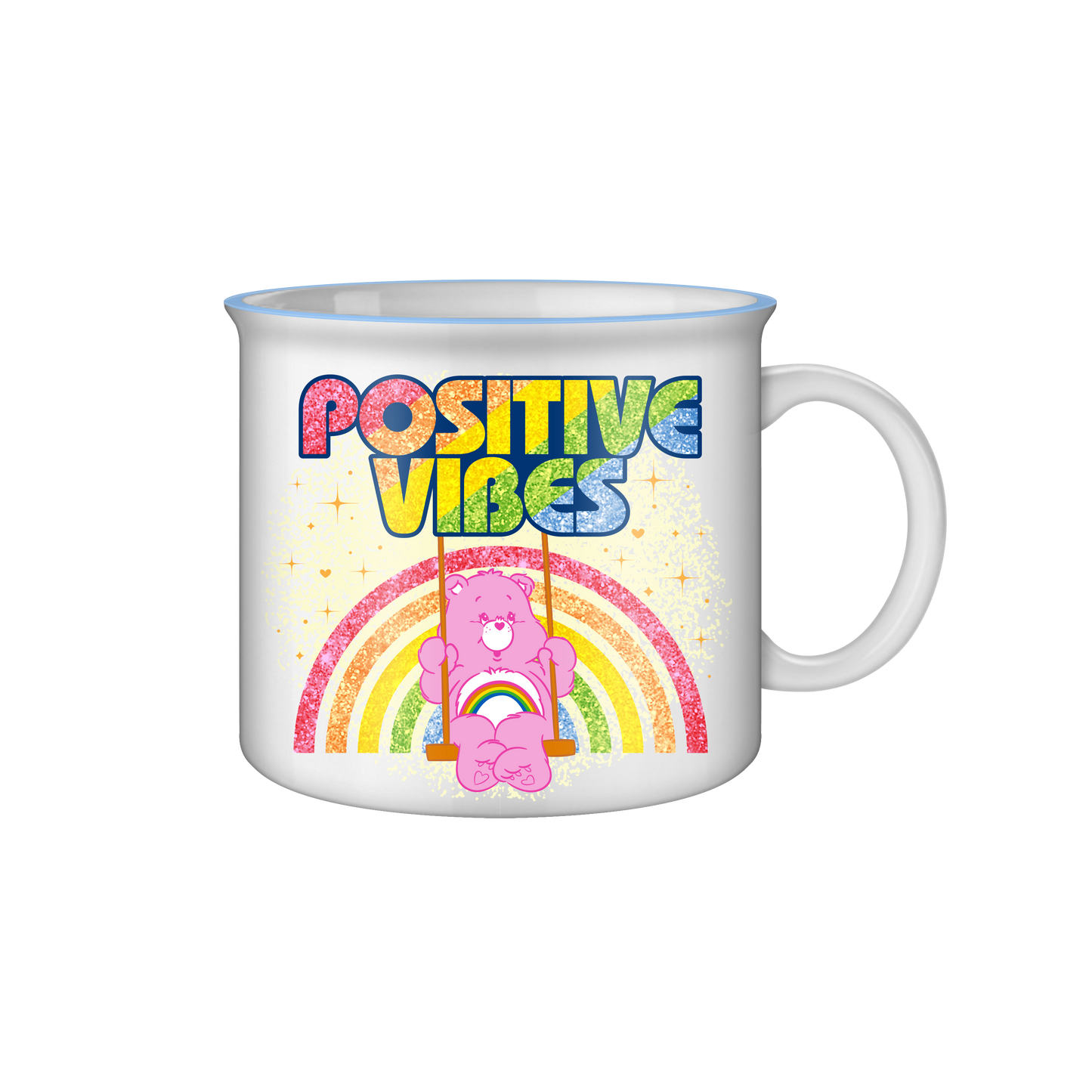 Tasse en céramique 20oz Care Bears Paillettes Calinours