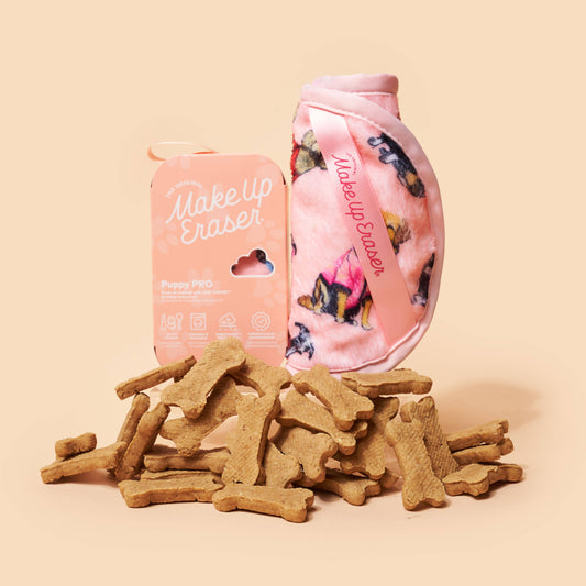 Lingette démaquillante Puppy Print MakeUp Eraser PRO | L'Amoureux des Animaux
