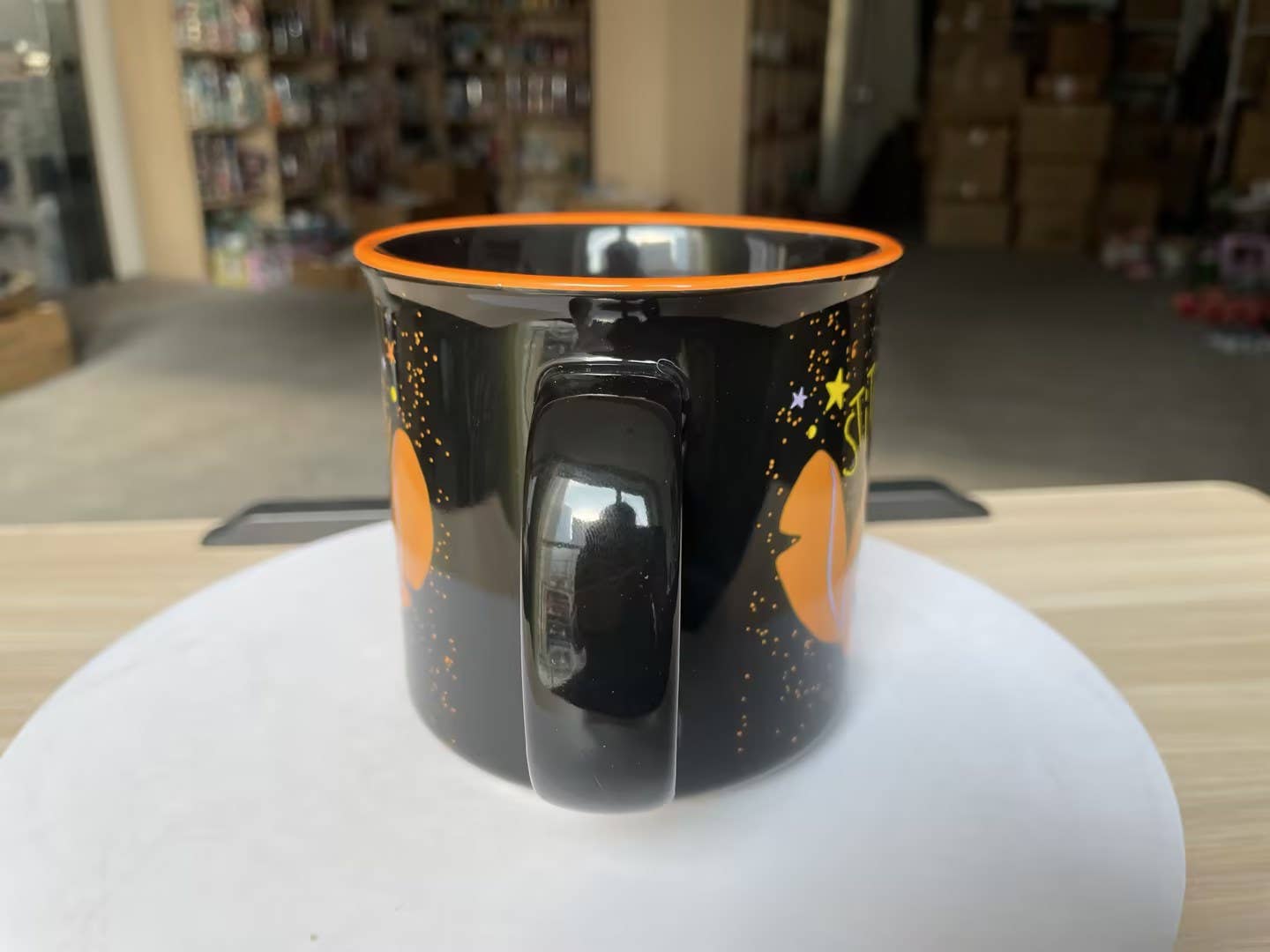 Mug de camping en céramique 20oz Stitch Midnight Stitch O Ween