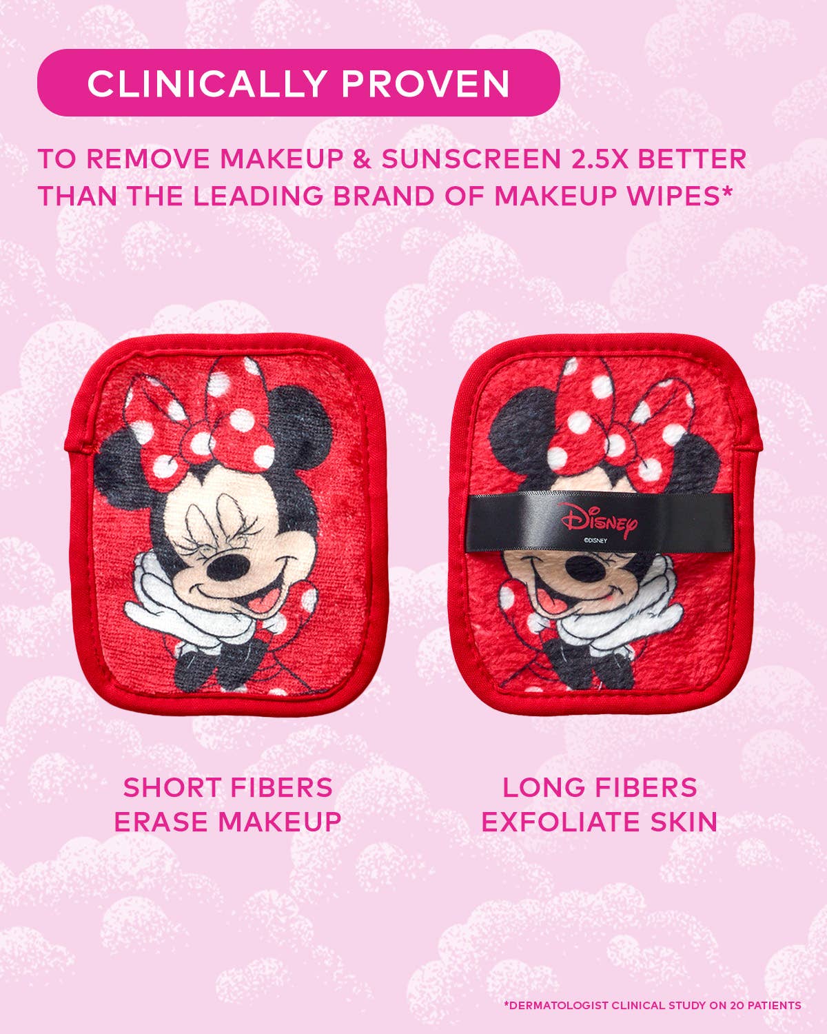Lingette démaquillante Coffret Cadeau 7 Jours Mickey & Minnie