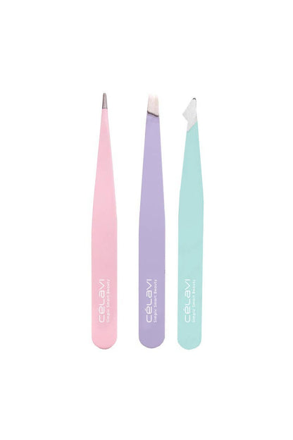 Ensemble de pinces à épiler Celavi SE45073 Luxe