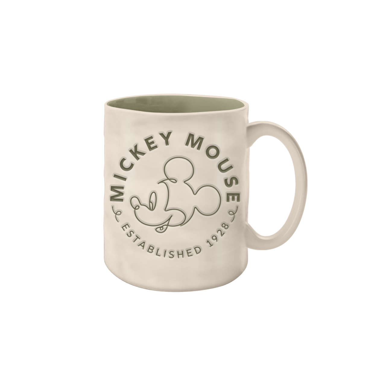 Mickey Est 1928 Contour Résist à la Cire Tasse en Céramique de 17oz