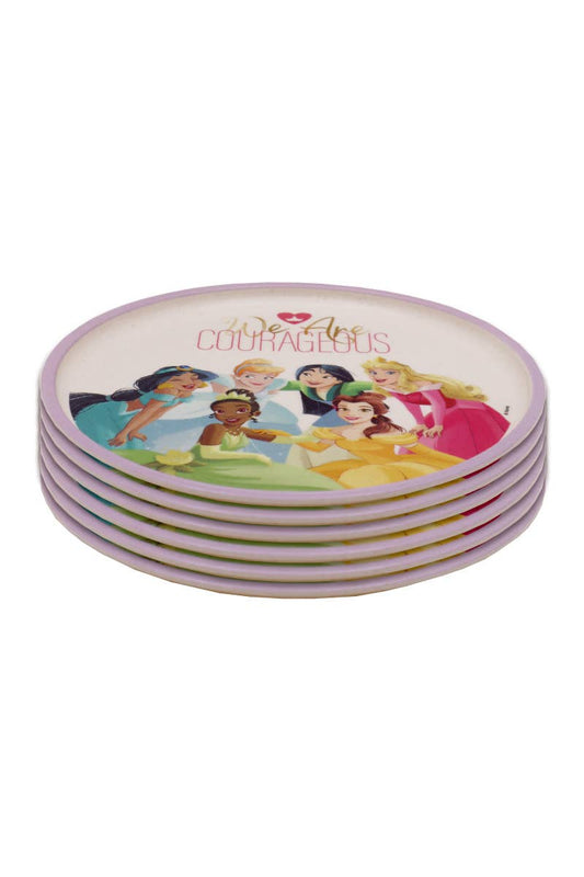 Assiette en bambou Disney Princesse 8 pouces