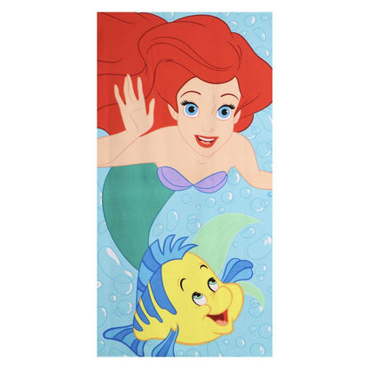 SERVIETTE EN MICROFIBRE PRINCESSE - Ariel petite sirène