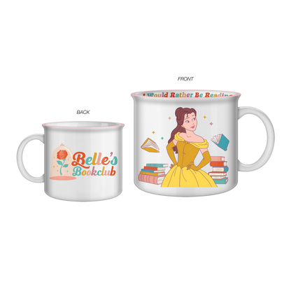 camper en céramique 20 oz « Belle » — La Belle et la Bête - Tasse