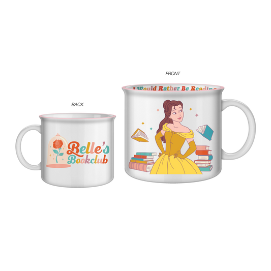 camper en céramique 20 oz « Belle » — La Belle et la Bête - Tasse