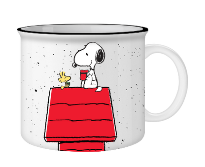 Peanuts Snoopy et Woodstock Get Cozy 20oz Céramique