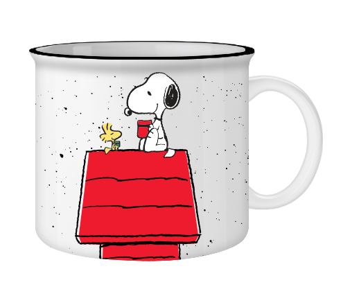 Peanuts Snoopy et Woodstock Get Cozy 20oz Céramique