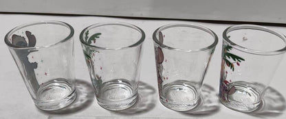 Coffret Cadeau Palm Stitch & Amis de Noël 4 pièces 1,8 oz Mini Verres