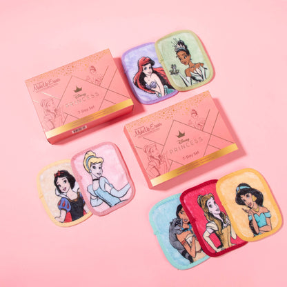 Lingettes démaquillantes Coffret Cadeau Ultime Princesse Disney 7 Jours