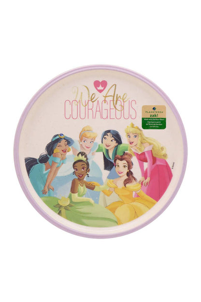 Assiette en bambou Disney Princesse 8 pouces