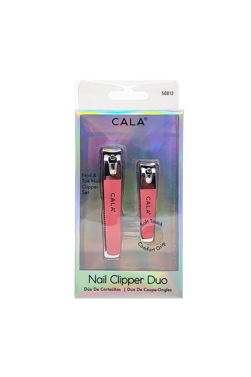 Ensemble Duo de Coupe-Ongles Coral Soft Touch