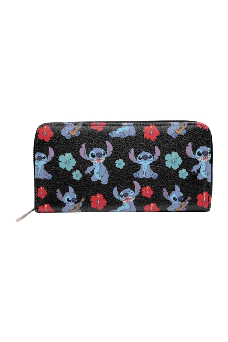Disney STITCH Portefeuille Long Deluxe - 6 pièces