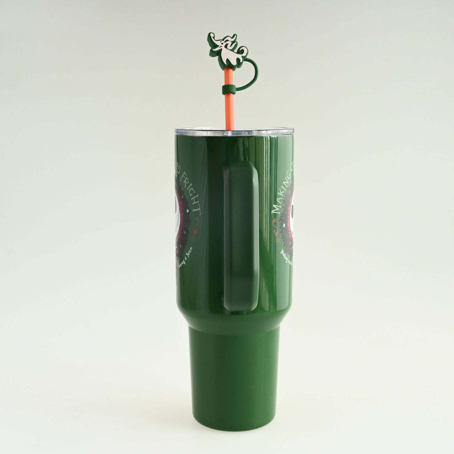 Gobelet Jack 40oz en acier inoxydable avec bouchon paille (Nightmare before Christmas)