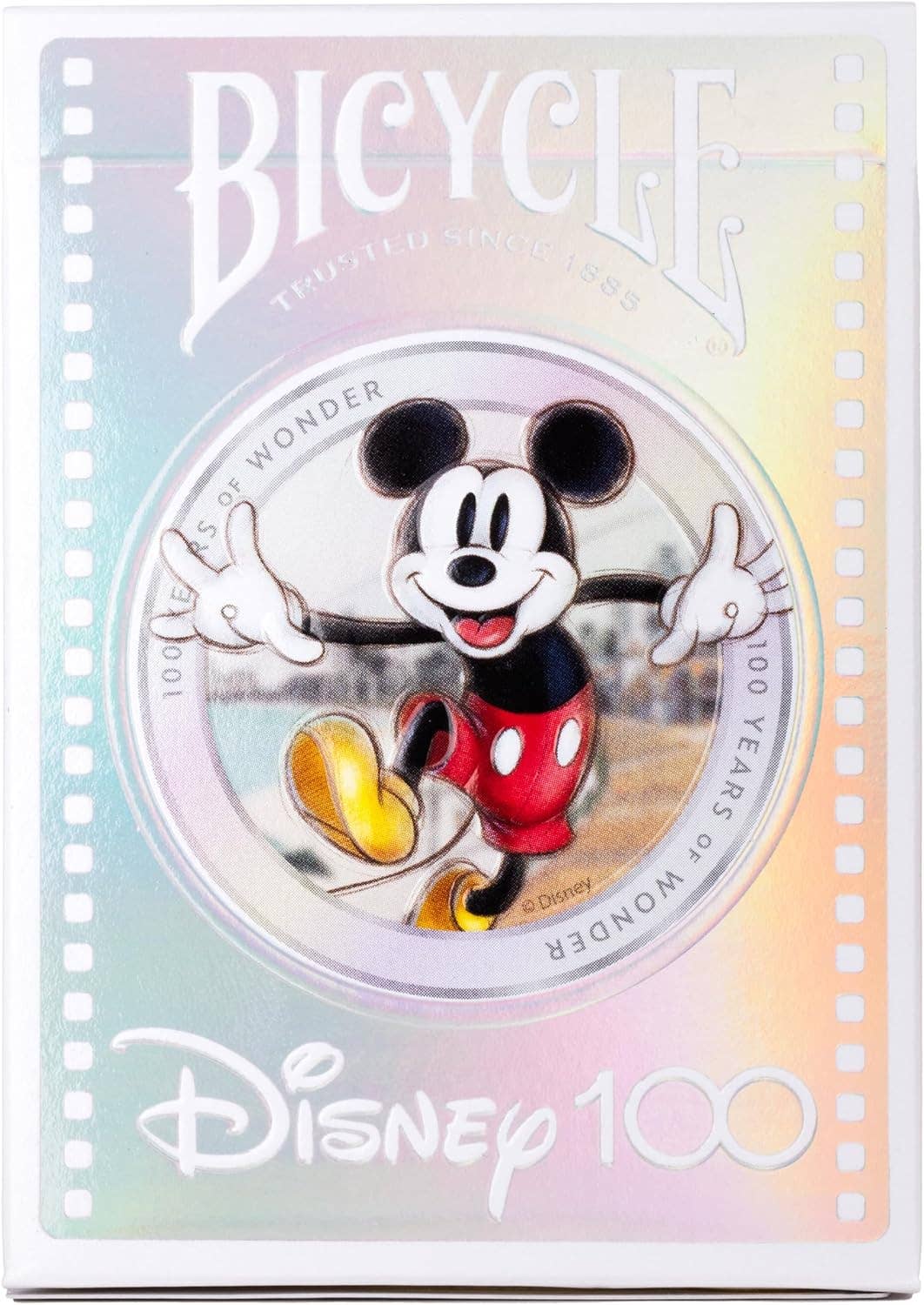 Jeu de cartes Bicycle 100 ans de Disney