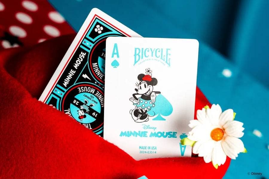 Cartes à jouer Disney Classic Minnie Mouse Bicycle