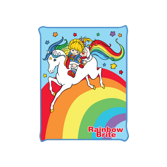Couverture douce Rainbow Brite 45x60