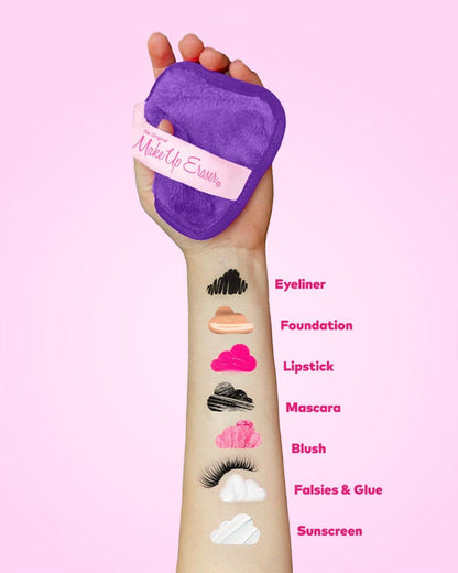 Lingettes démaquillantes Coffret de 7 jours Queen Purple