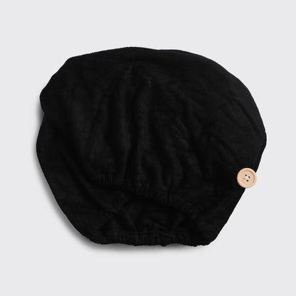 Serviette pour cheveux à séchage rapide - Eco Black