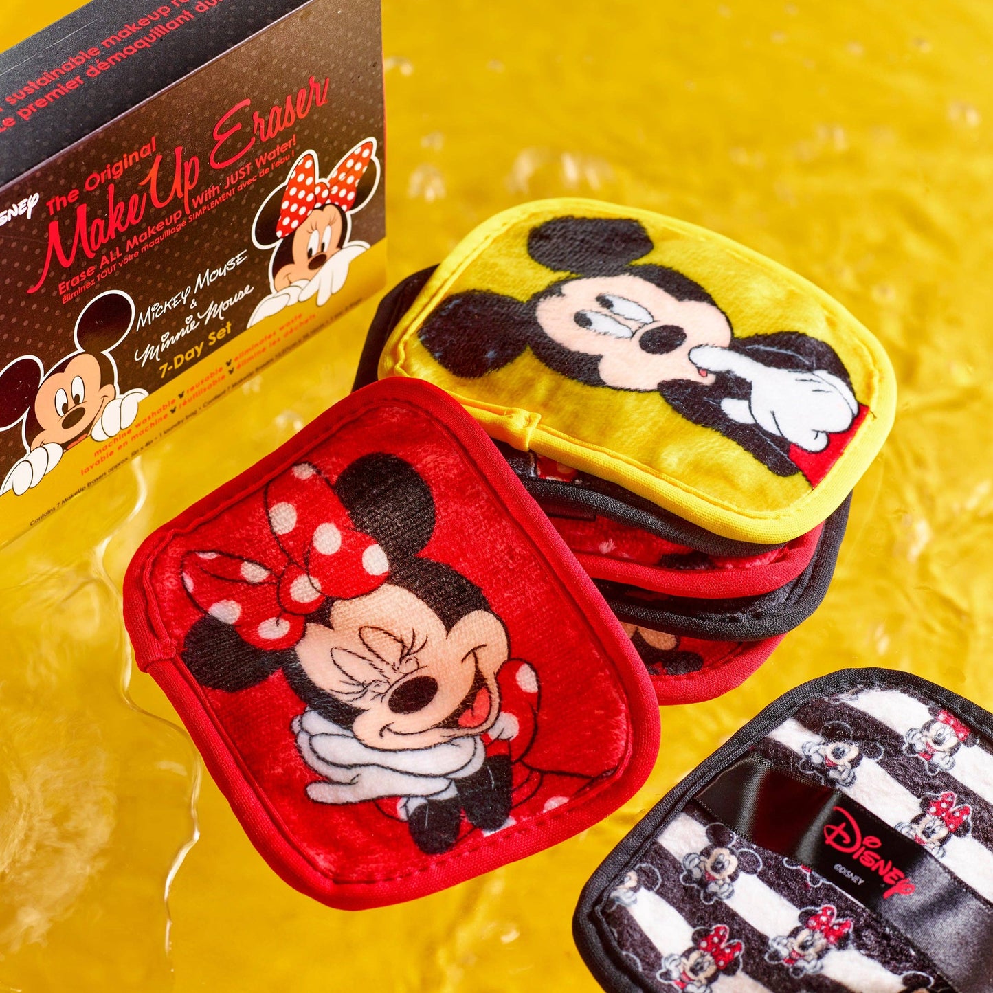 Lingette démaquillante Coffret Cadeau 7 Jours Mickey & Minnie