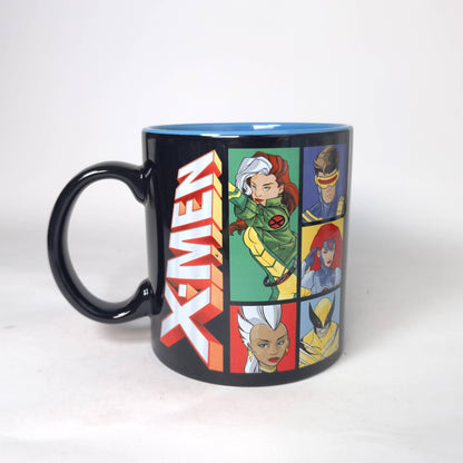 Mug en céramique 20oz avec panneaux de personnages X-men de Marvel Comics