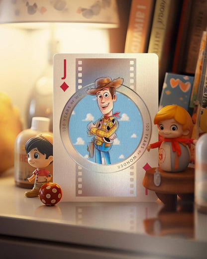 Jeu de cartes Bicycle 100 ans de Disney
