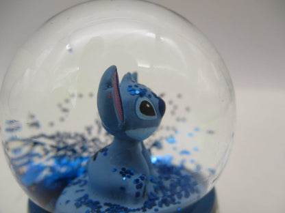 Boule à neige lumineuse 45mm photos vintage de Lilo et Stitch