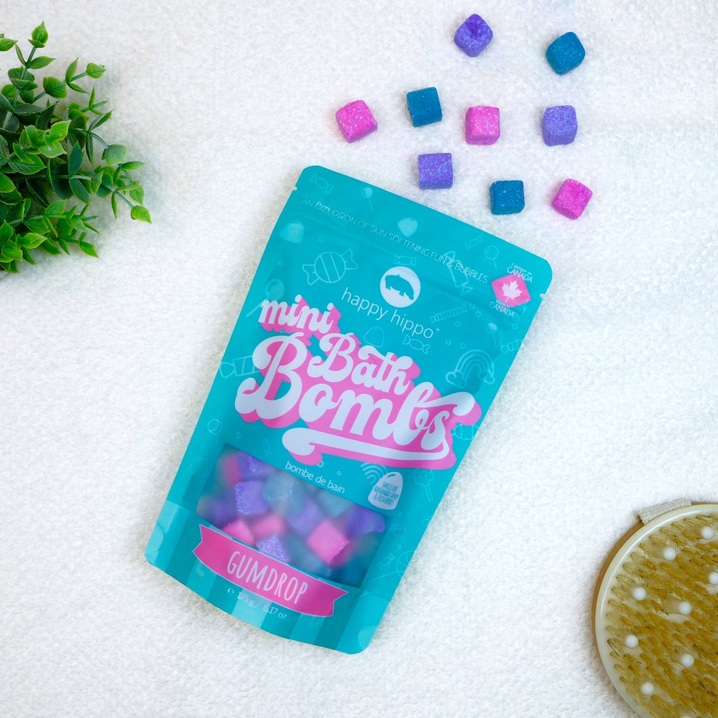 Gumdrop - Mini bombes de bain - Sac cadeau