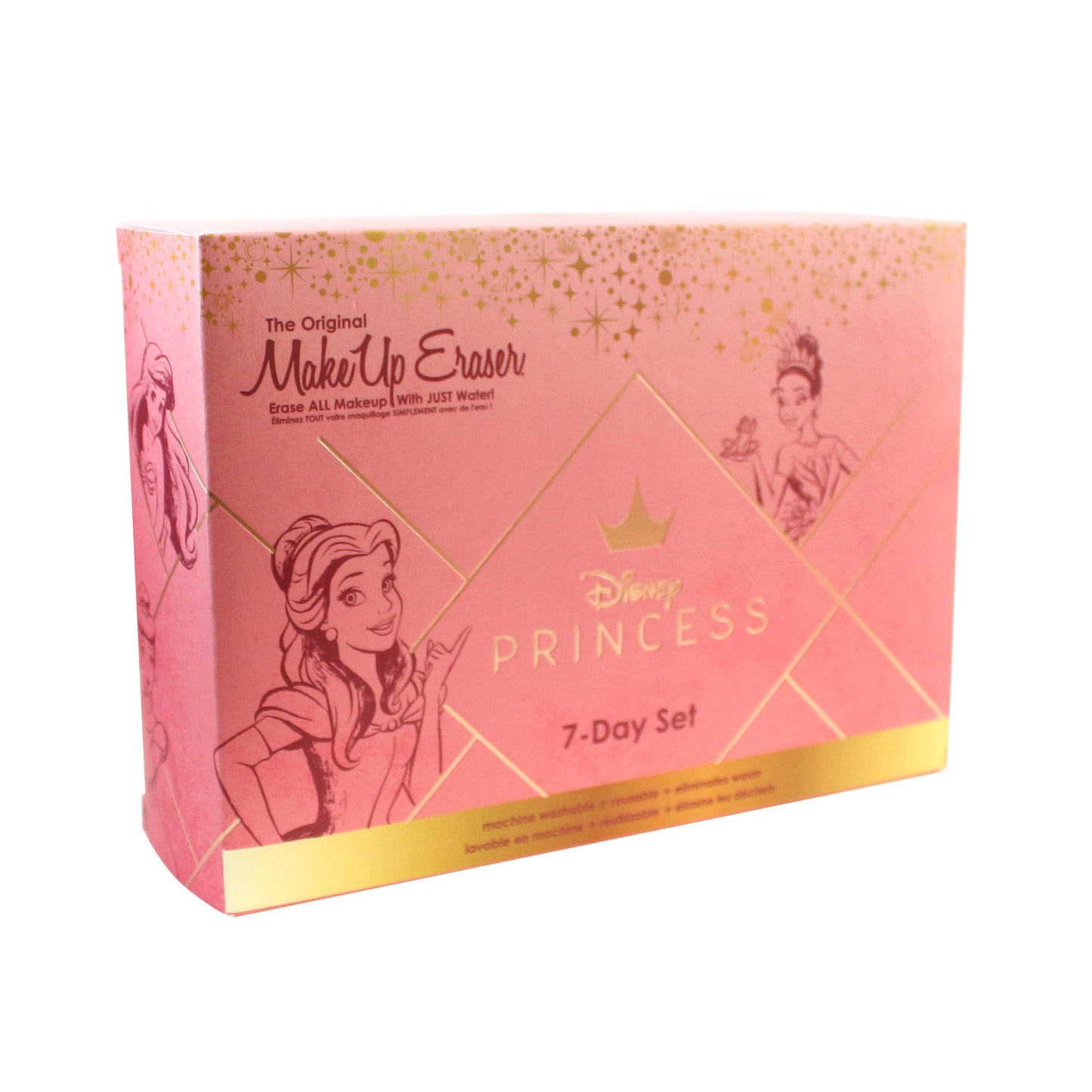 Lingettes démaquillantes Coffret Cadeau Ultime Princesse Disney 7 Jours