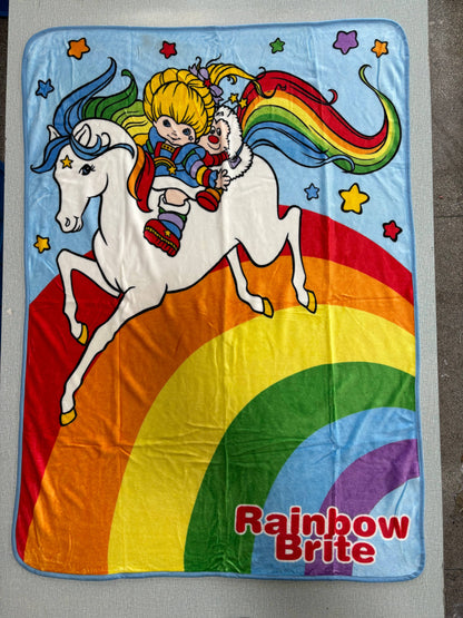 Couverture douce Rainbow Brite 45x60