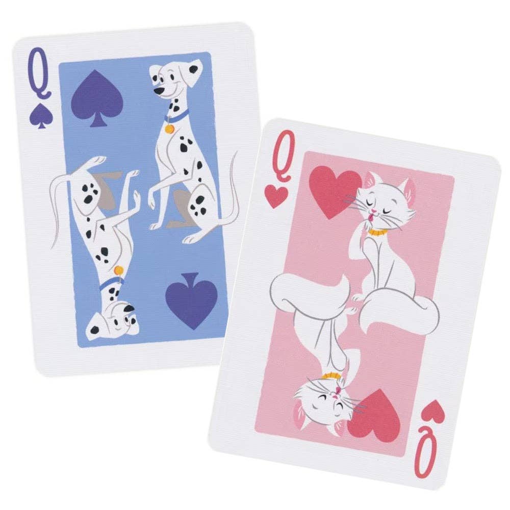 Cartes à jouer Bicycle Disney Chats et Chiens DISNEY