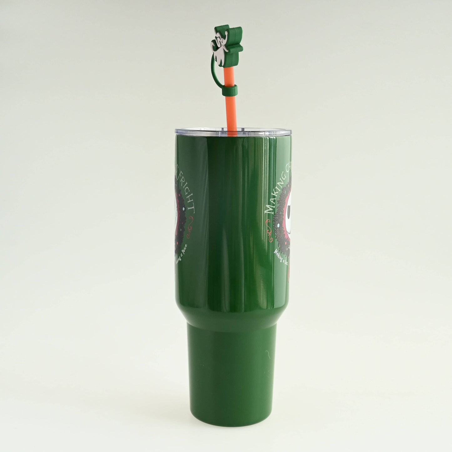 Gobelet Jack 40oz en acier inoxydable avec bouchon paille (Nightmare before Christmas)