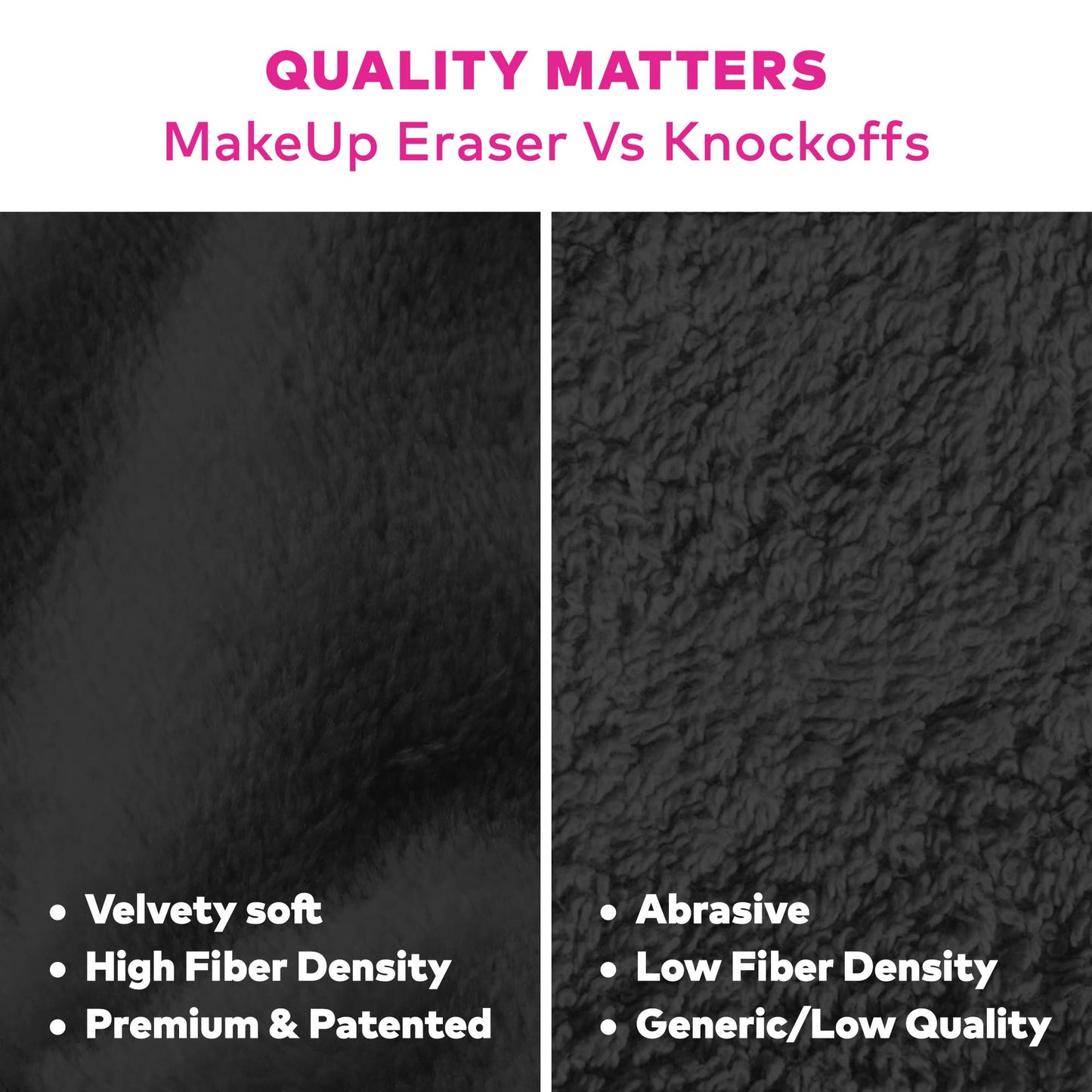 Gomme à maquillage noire chic PRO
