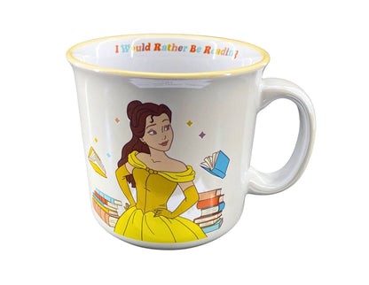 camper en céramique 20 oz « Belle » — La Belle et la Bête - Tasse