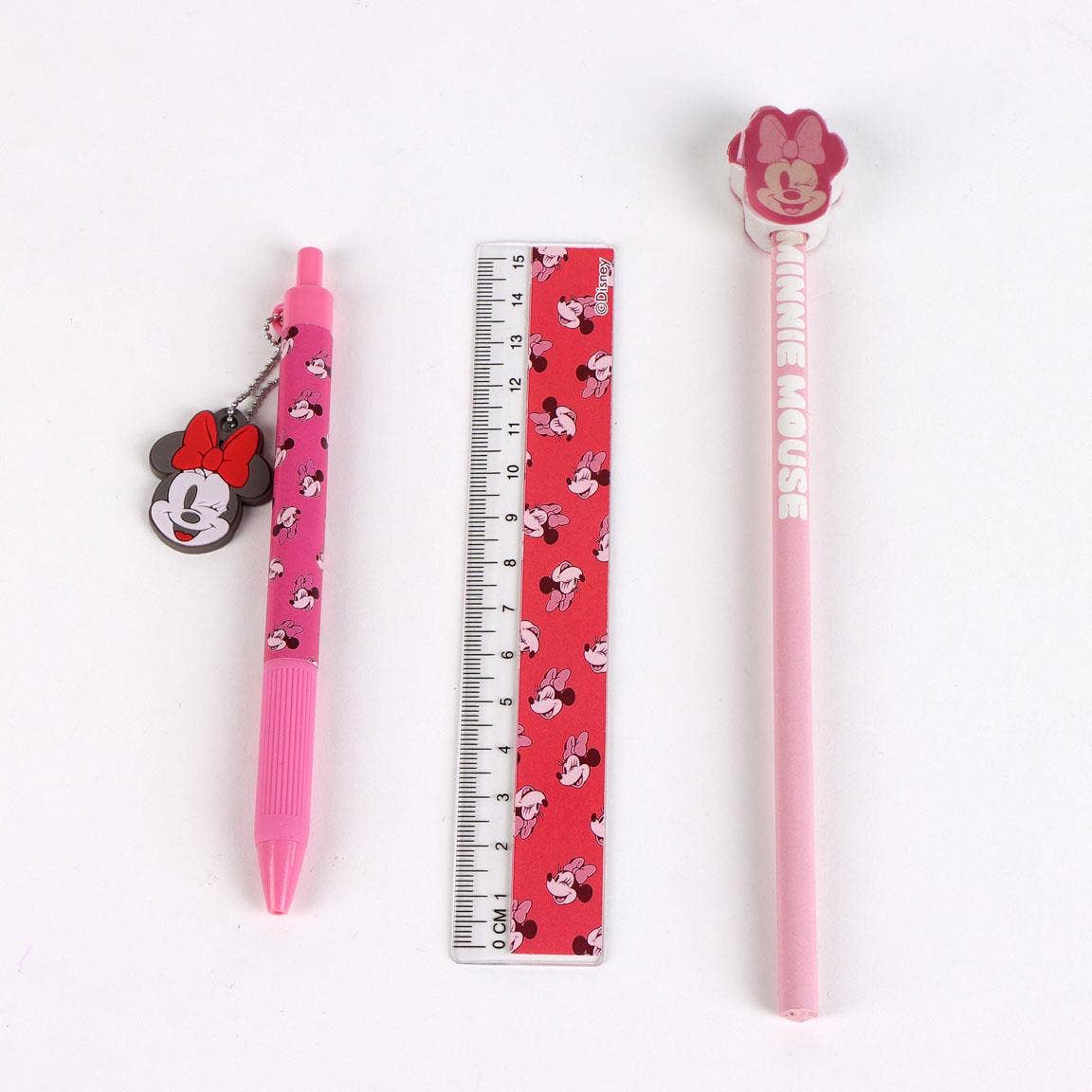 ENSEMBLE DE PAPETERIE PORTE-CRAYONS MINNIE