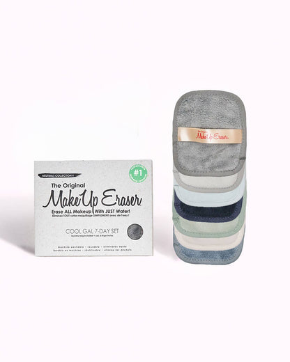 Lingettes démaquillantes Ensemble de 7 jours Cool