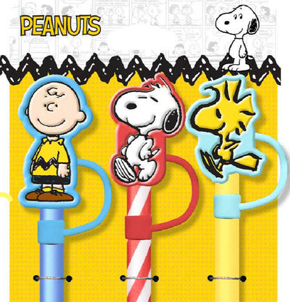 Ensemble de décorations pour pailles en forme de Snoopy