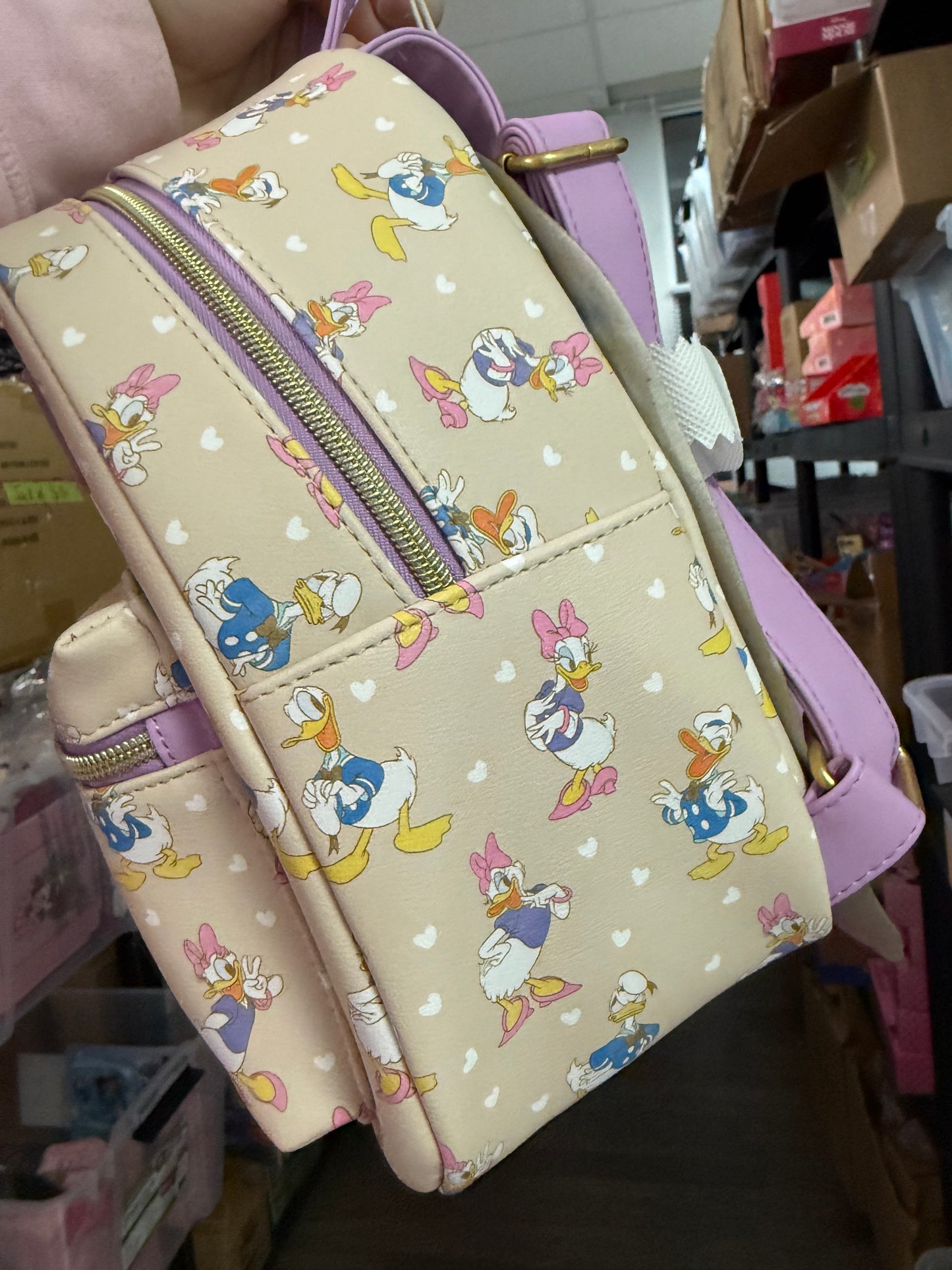 Sac à dos Loungefly Donald et Daisy (Disney)