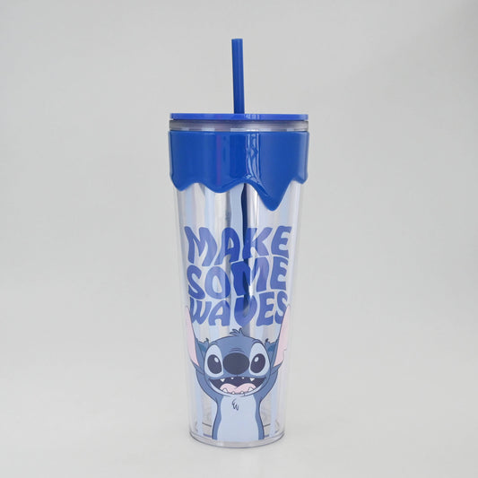 Gobelet anti-goutte en plastique 26oz Lilo & Stitch Make Some Waves
