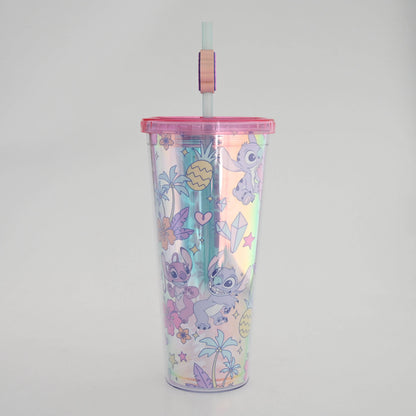 Gobelet froid en plastique iridescent 24oz Lilo et Stitch Angel